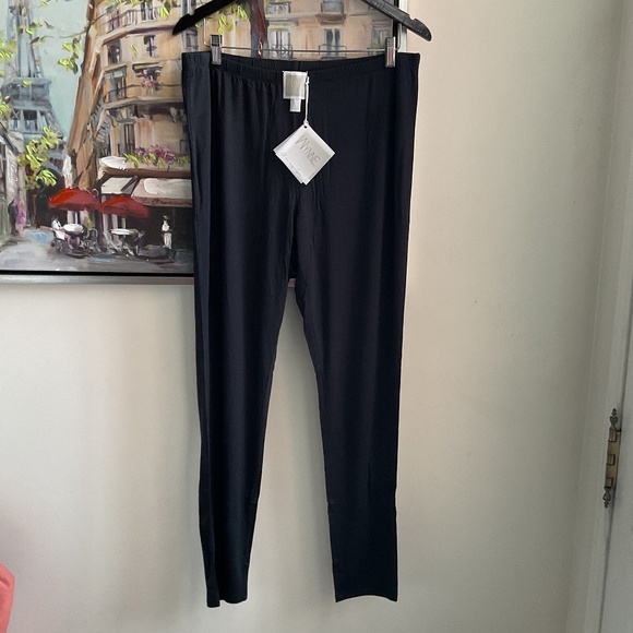 Marla Wynne Matte Jersey Stretch Pants - Picture 1 of 5